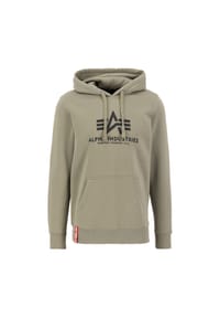 ALPHA INDUSTRIES® - Kapuzenpullover BASIC Hoodie - grau