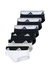 adidas - Slip / Unterhose 6er Pack Active Flex Cotton - Blau