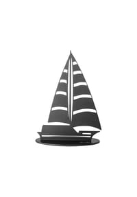 Fink Living Deko-Segelboot SAILER - SAILER - schwarz
