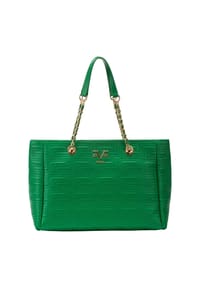19V69 ITALIA - Henkeltasche, Patch, für Damen - AZZURRO