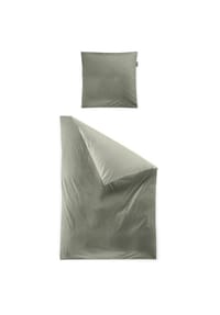 irisette® - Edel-Feinbiber Bettwäsche Set Meran 8487 - 30 grün