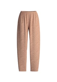 CALIDA - Damen Pyjamahose mit Seitentaschen Glimmer M&M - truffle brown