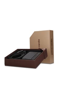 pierre cardin - Geldbörsen- und Gürtel-Set - Black