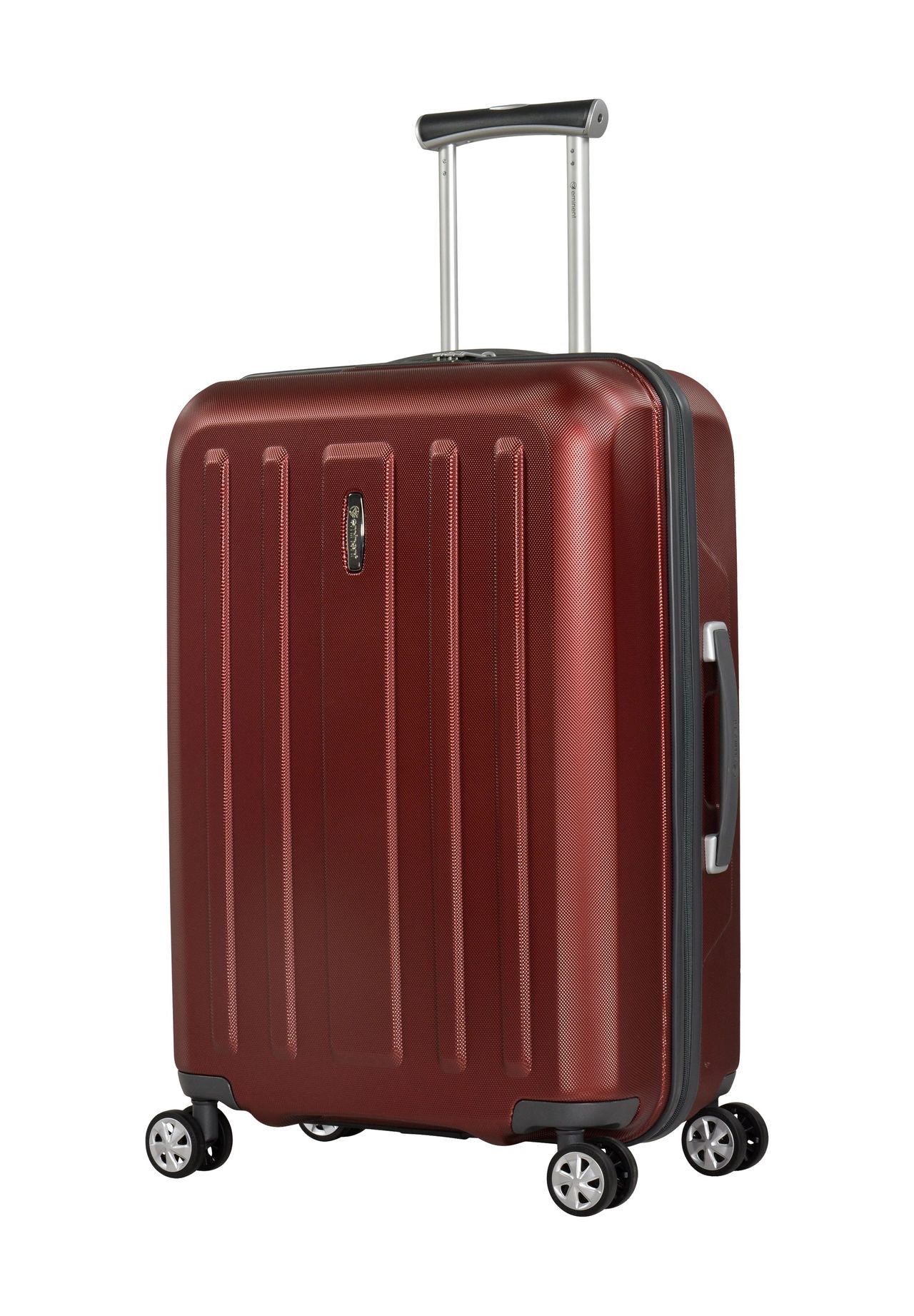 eminent KAPSTADT 4-Doppelrollen-Trolley, Hartgepäck, Emblem, TSA ...