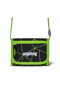ergobag Zubehör - Brustbeutel "CyBär Race", Klettverschluss - SCHWARZ/GRÜN