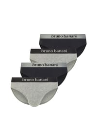 bruno banani - Sportslip / Unterhose 4er Pack Flowing - Schwarz