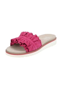 ara® - Veloursleder Pantoletten - Fuchsia