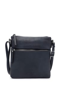 Emily & Noah EMMA - Umhängetasche, Kunstleder, Reißverschlussfach, uni, für Damen - 100 BLACK