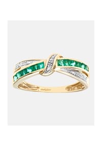 Diamant L'eternel - Ring, mit Diamant, 375 Gelbgold - gold