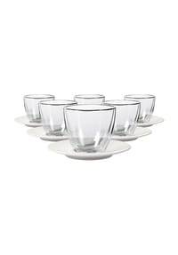 Villeroy & Boch Café au Lait-Set Manufacture Rock 250 ml 6er Set weiß - MANUFACTURE ROCK - weiß