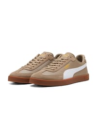 PUMA® - Core Classics Sneaker "Puma Club II Era", Leder, für Herren - ICE COFFEE-PUMA WH