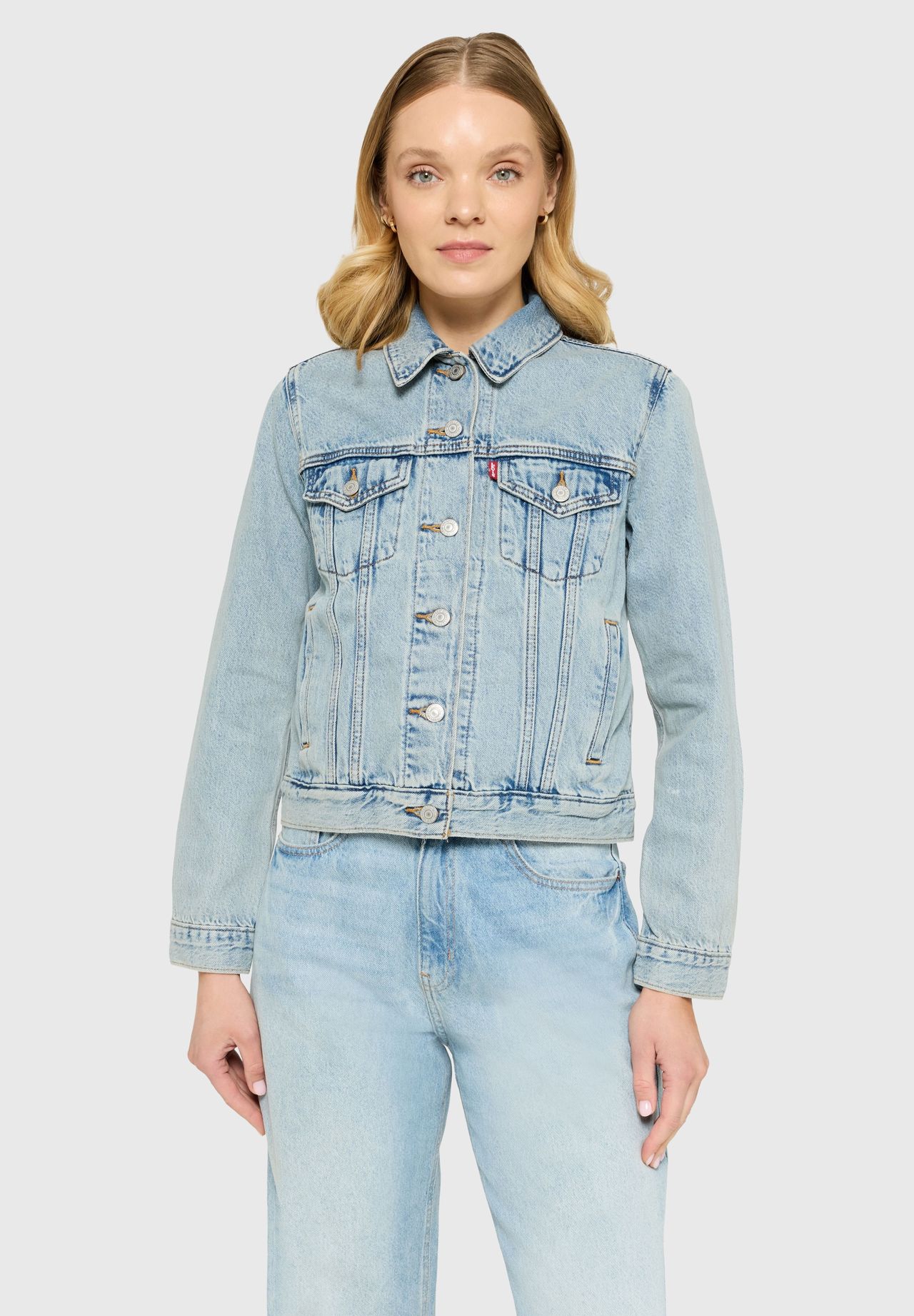 Levi's® Jeansjacke, Eingrifftaschen, FüR Damen, Blau, Xl
