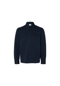 SELECTED - Overshirt "Jackie", Regular Fit, Langarm, Kent-Kragen, für Herren - 178814 NAVY BLAZE