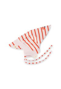 sigikid® - Kopftuchmütze happy ladybug ,  für Babys und Kleinkinder - hellrosa/rot