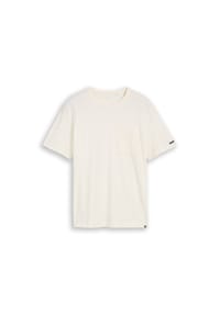 TOM TAILOR - T-Shirt, Baumwolle, für Herren - 10348 GARDEN WHITE