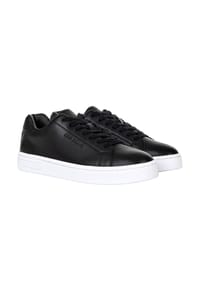 ARMANI EXCHANGE - Damen Sneaker - Action Leather, Turnschuh, Low, Echtleder - Schwarz