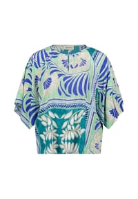 CARTOON - Casual-Bluse mit Muster - Green/Blue