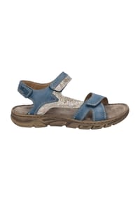 JOSEF SEIBEL - Leder Sandalen - Blau/Multi