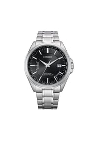 CITIZEN® RADIO CONTROLLED - Herrenuhr "CB0250-84E" - SILBER