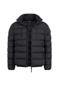 INDICODE - Winterjacke INDandro - Jet Black