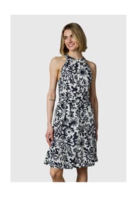 ragwear™ - A-Linien-Kleid Angylee Print YOUMODO - Arctic Blue