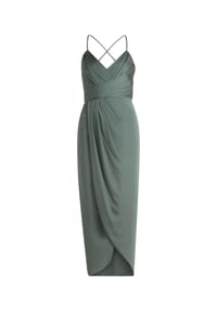 Vera Mont - Abendkleid mit Raffung - Deep Dahlia