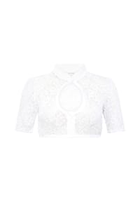 STOCKERPOINT - Dirndlbluse Marta, Spitze, für Damen - WEISS