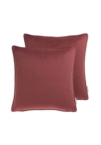TOM TAILOR TT Kissenhülle 2er Set VelvetSignature 45 x 45 cm - TTVelvetSignature - Anthrazit