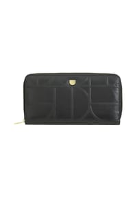 DuDu Up - Up Geldbörse RFID Schutz Leder 20 cm - black-nude