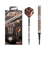 BULL'S® - Softdarts Adon Dartpfeile 90% Tungsten Darts-Set Profi - bronze black
