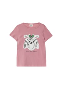 s.Oliver - T-Shirt, Wendepailetten, für Kinder - grün