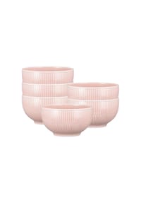 Seltmann Weiden Müslischalen Amina ø 15 cm 6er Set - AMINA - grau