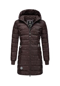 ragwear™ - Steppjacke Tiasa Long - Dark Choco