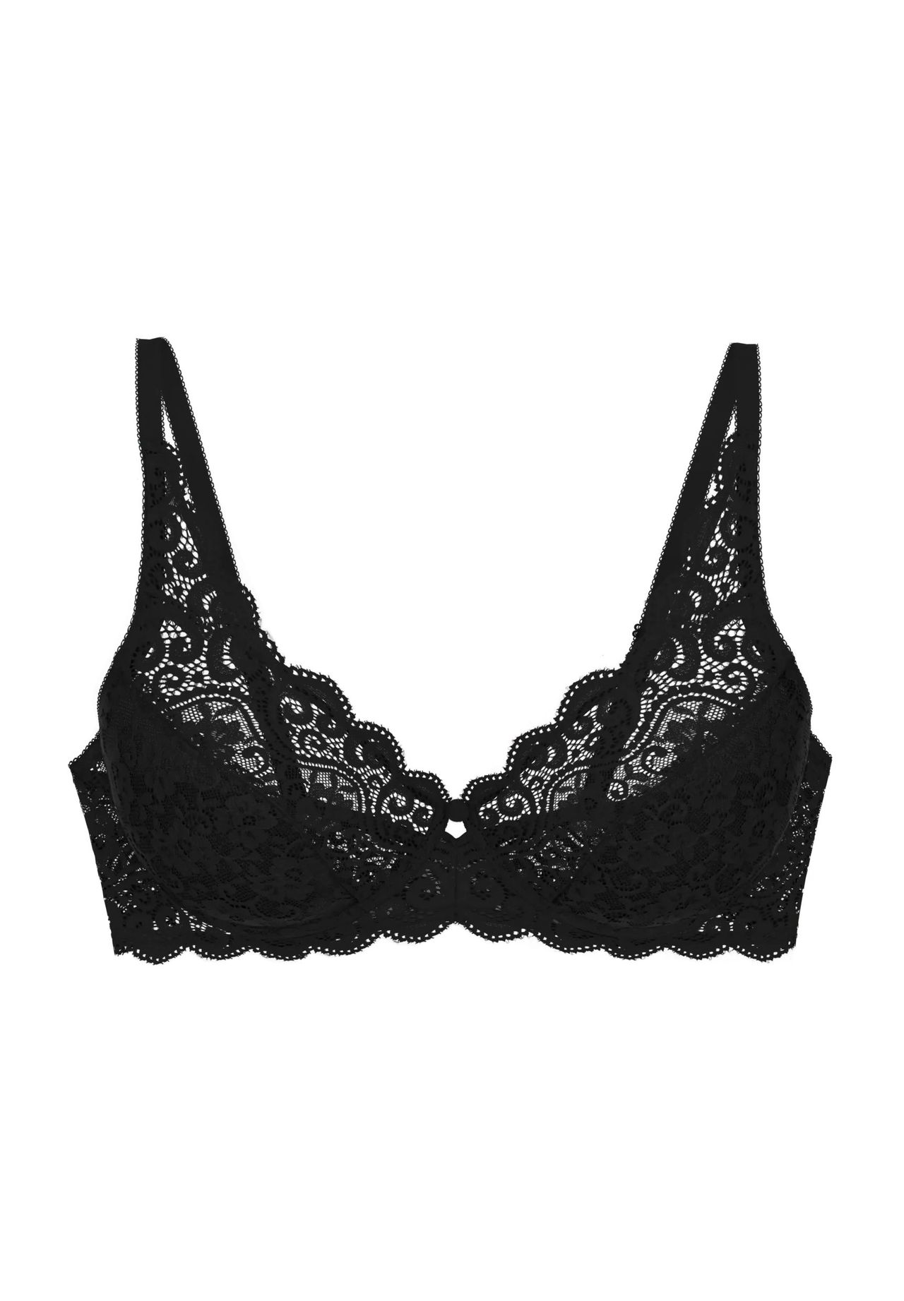 Triumph Damen Schwarz Amourette Bügel-Bh - Gr. 85F - Bild 11