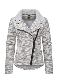 ragwear™ - Strickfleecejacke Saskie Melange - Ash