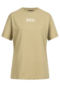 BENLEE™ - Frauen T-Shirt Oversize LULA - Olive/White
