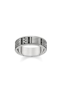Thomas Sabo Glam & Soul - Ring - silberfarben,  schwarz