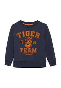 MANGUUN - Sweatshirt, Rippbündchen, für Kinder - 2 MID BLUE