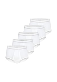 -con-ta- - Slip / Unterhose 5er Pack Doppelripp - Weiß