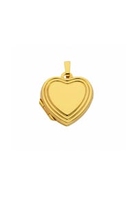 Adelia's - Damen 333 Gold Medaillon Anhänger - gold