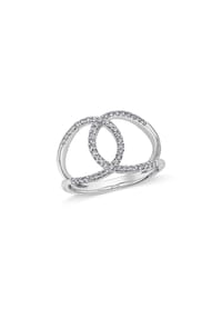 VANDENBERG - Damen Ring, 585er Weißgold, 52 Diamanten zus. ca. 0,35 Karat - Weißgold
