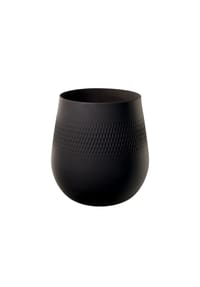 Villeroy & Boch Vase Manufacture Collier 23 cm - MANUFACTURE COLLIER - schwarz