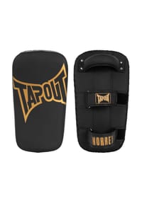 TAPOUT® - Unterarmpratzen aus Kunstleder (1 Paar) NORREY - Black/Gold