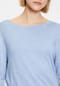 GALERIA essentials Pullover "Elea", U-Boot-Ausschnitt, Rippbündchen, für Damen Bild 4
