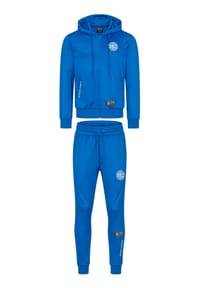 BENLEE™ - Herren Trainingsanzug mit Kapuze schmale Passform RYLIN - Royal Blue/White