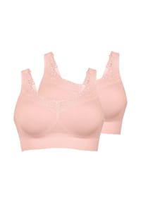 Anita - Bustier 2er Pack Lotta Lace Prothesen BH - Crystal