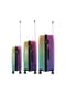 Saxoline® Rainbow Reisekoffer im 3er Set Rainbow Mit Teleskopgriffen Bild 2