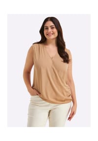 sheego - Webtop - camel