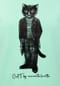 cat e lolette Blaues T-Shirt Rockerkatze Bild 10