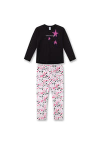 Sanetta - Schlafanzug, Baumwolle, für Kinder - 10015 SUPER BLACK